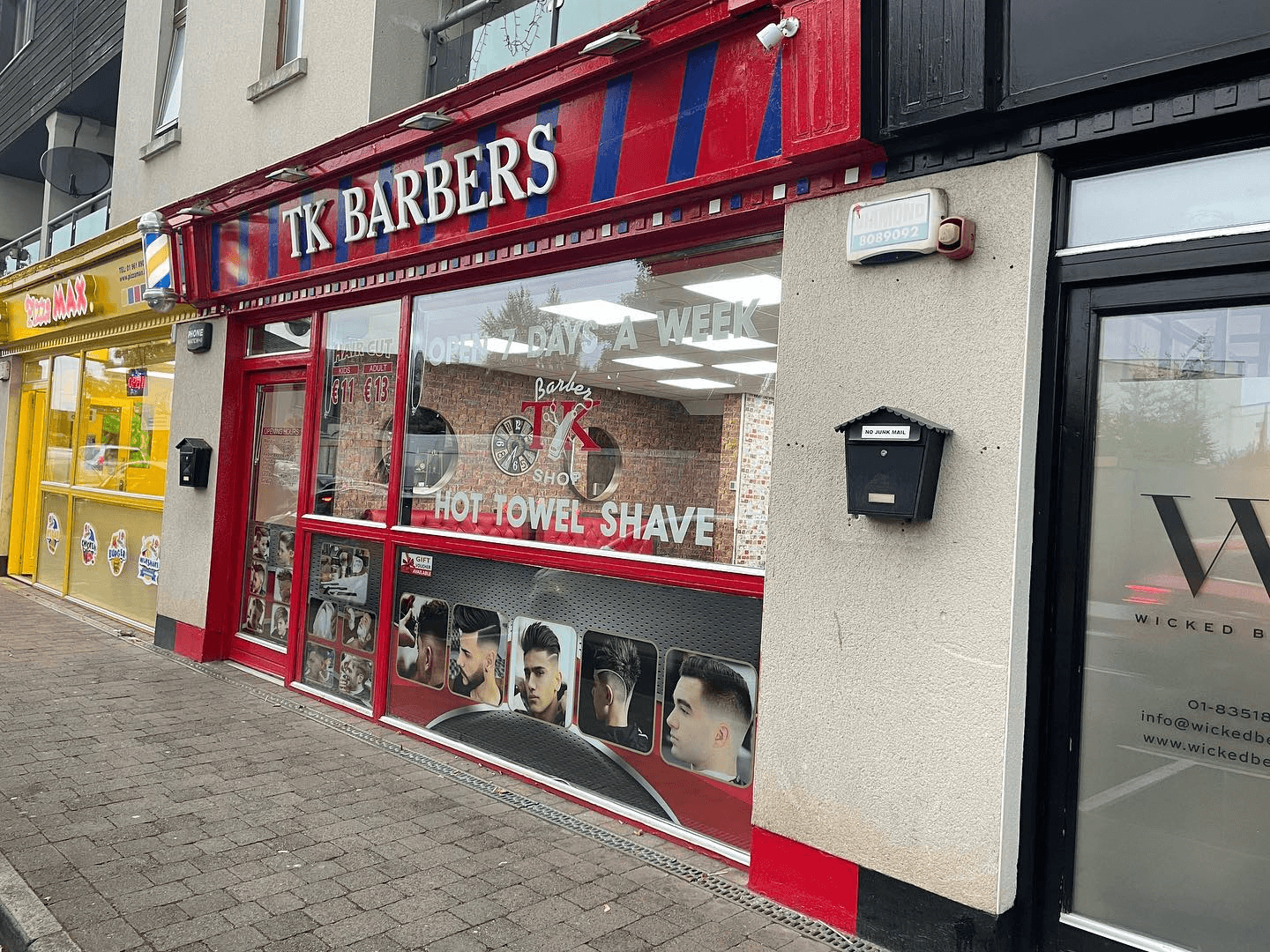 T Kutz Ashbourne shop exterior