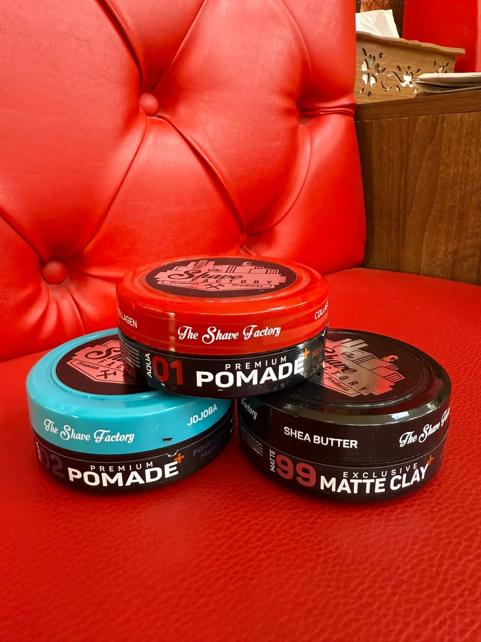 Premium Pomade & Matte Clay