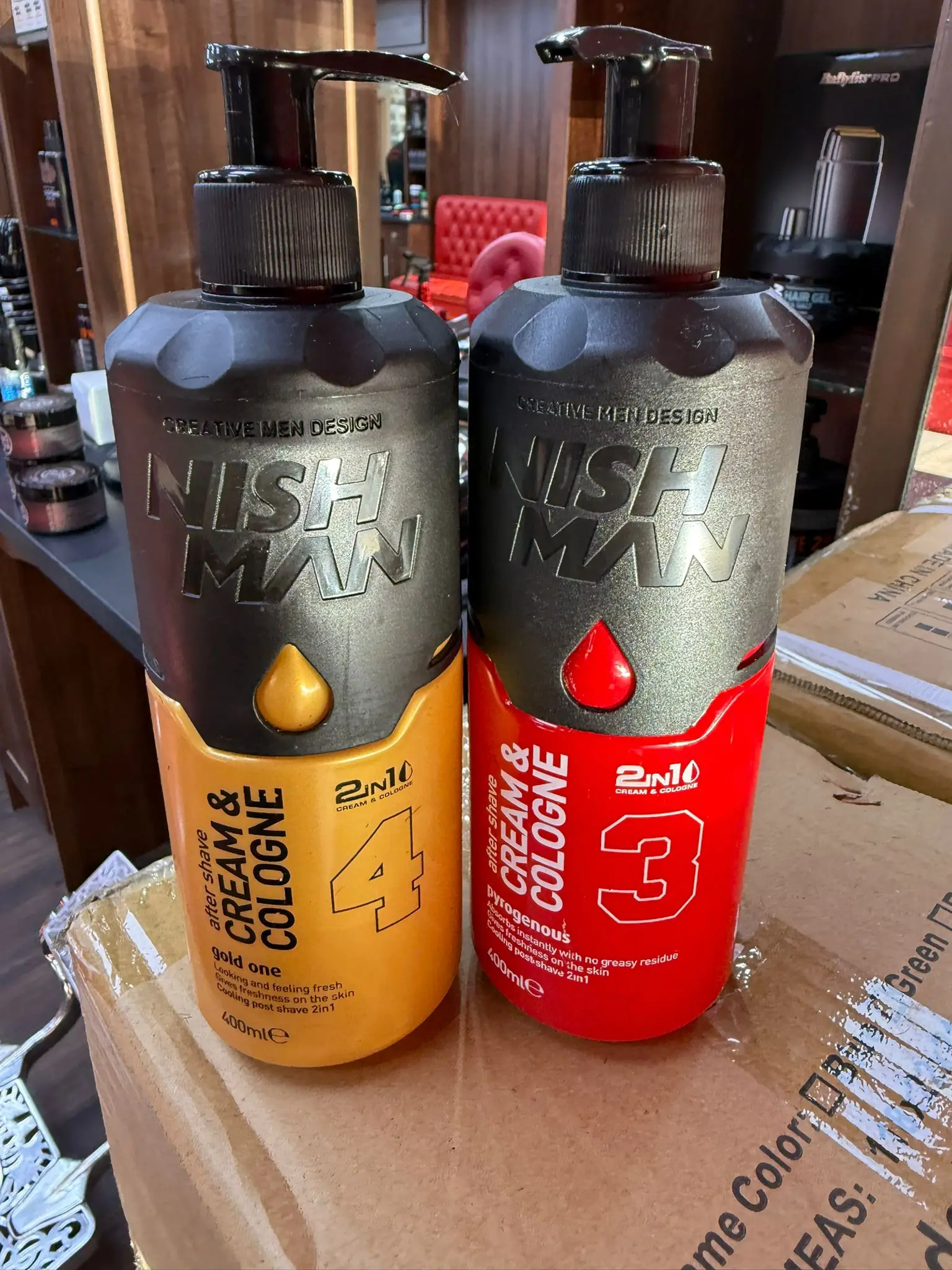 Cream & Cologne 2in1